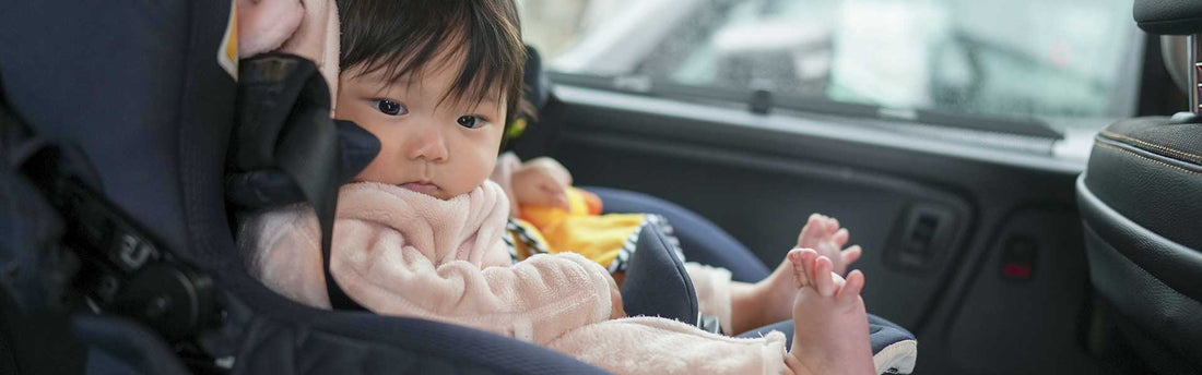 Vakantie: met je baby in de auto