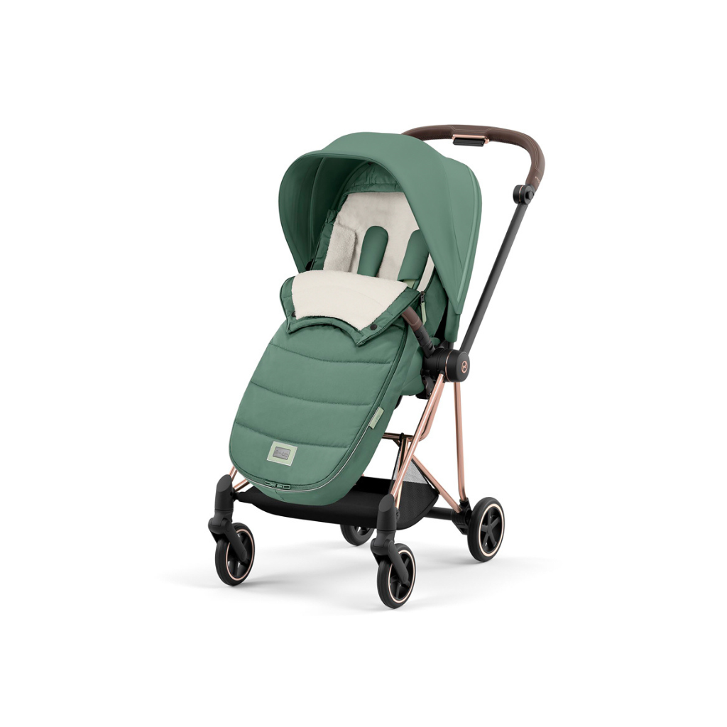 Cybex INFO Voetenzak platinum Leaf Green