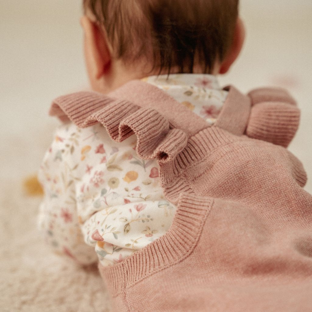 Little Dutch My Fairy Garden Gebreide jumpsuit Pink