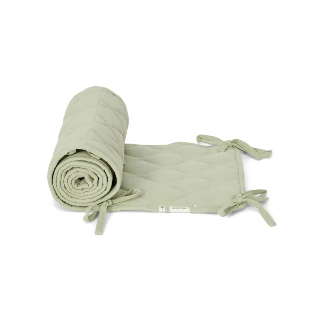 Little Dutch Parkomrander muslin/quilted Pure Sage 180 cm