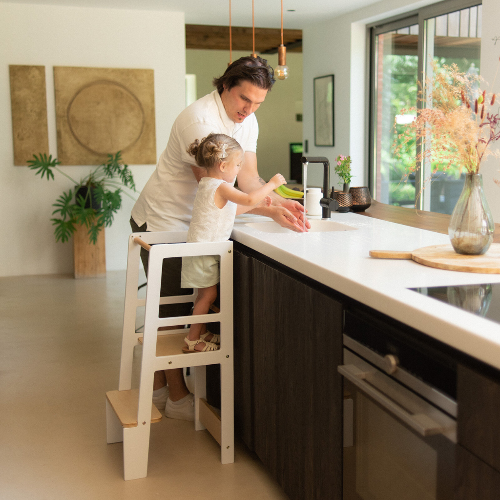 Childhome Tour d'apprentissage Blanc naturel
