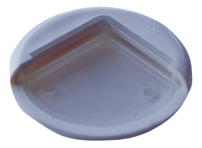 BabyDan Protection pour coins de table blanc - 4 pièces