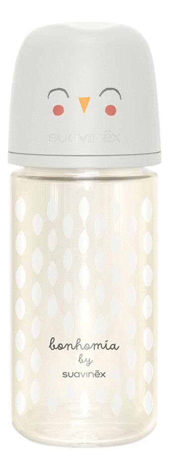 Suavinex Biberon Bonhomia beige 240 ml