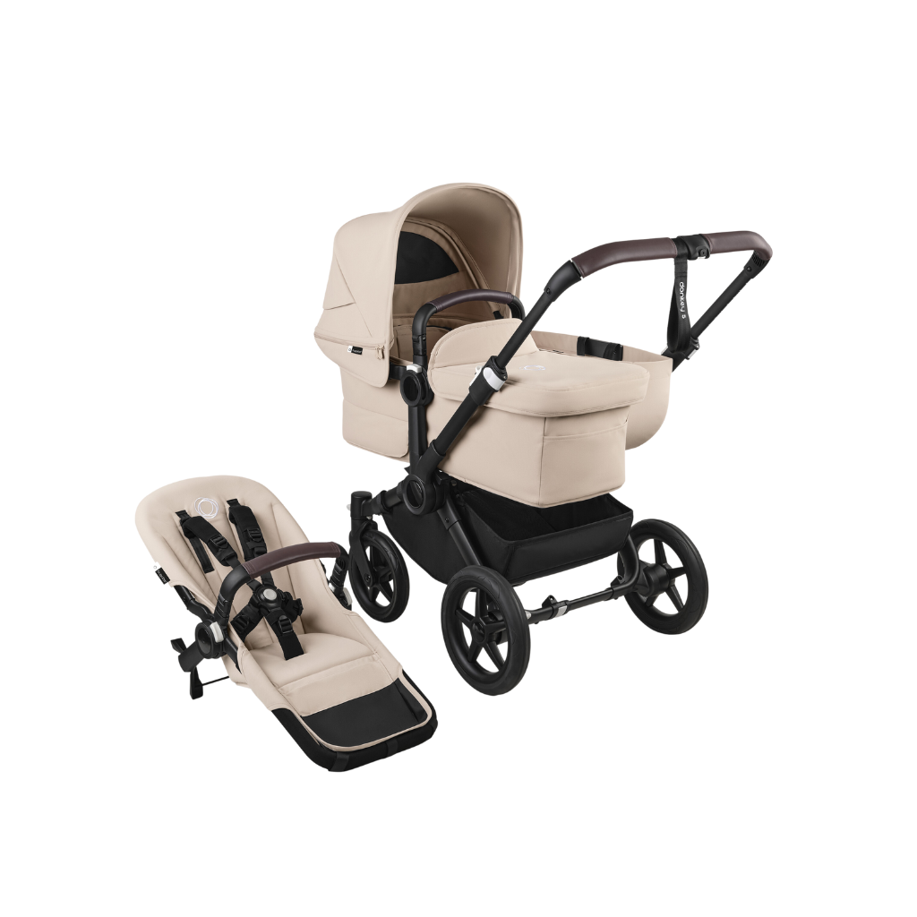 Bugaboo Poussette Donkey5 mono complete Black/Desert Taupe