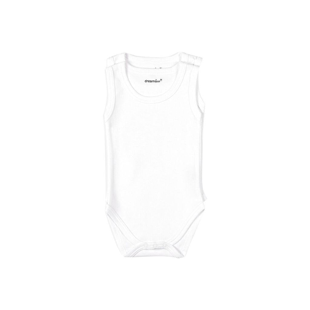 Dreambee Body zonder mouwen Essentials off white - 2 stuks