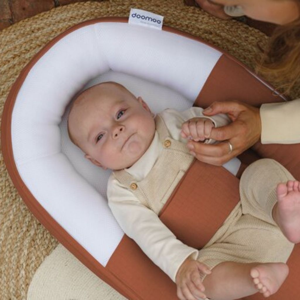 doomoo Babynestje Cocoon terracotta
