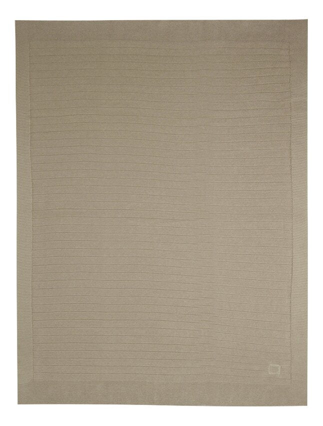Jollein Couverture pour berceau ou parc Pure Knit Nougat