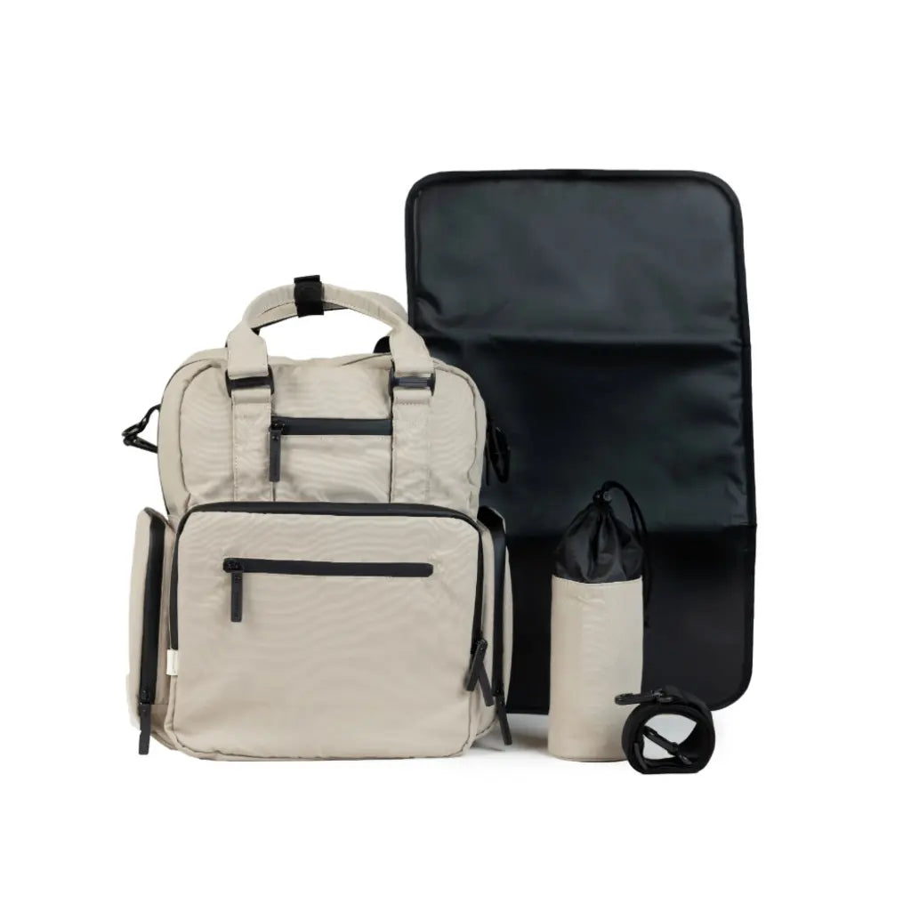 Pericles Sac à dos à langer Crios Dune Beige