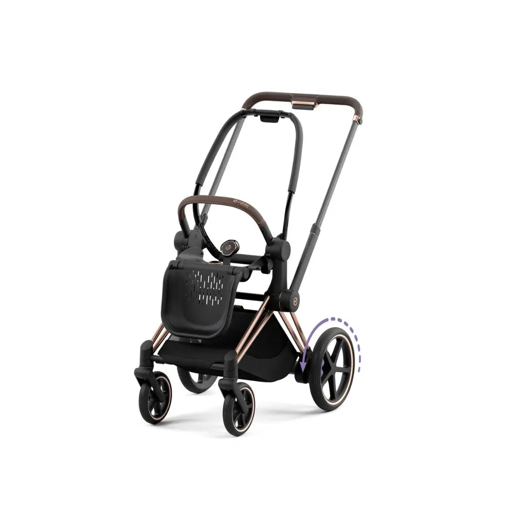 Cybex Frame E-Priam RoseGold (zitje niet inbegrepen)
