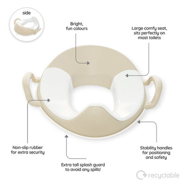 My Carry Potty Réducteur de WC beige pastel