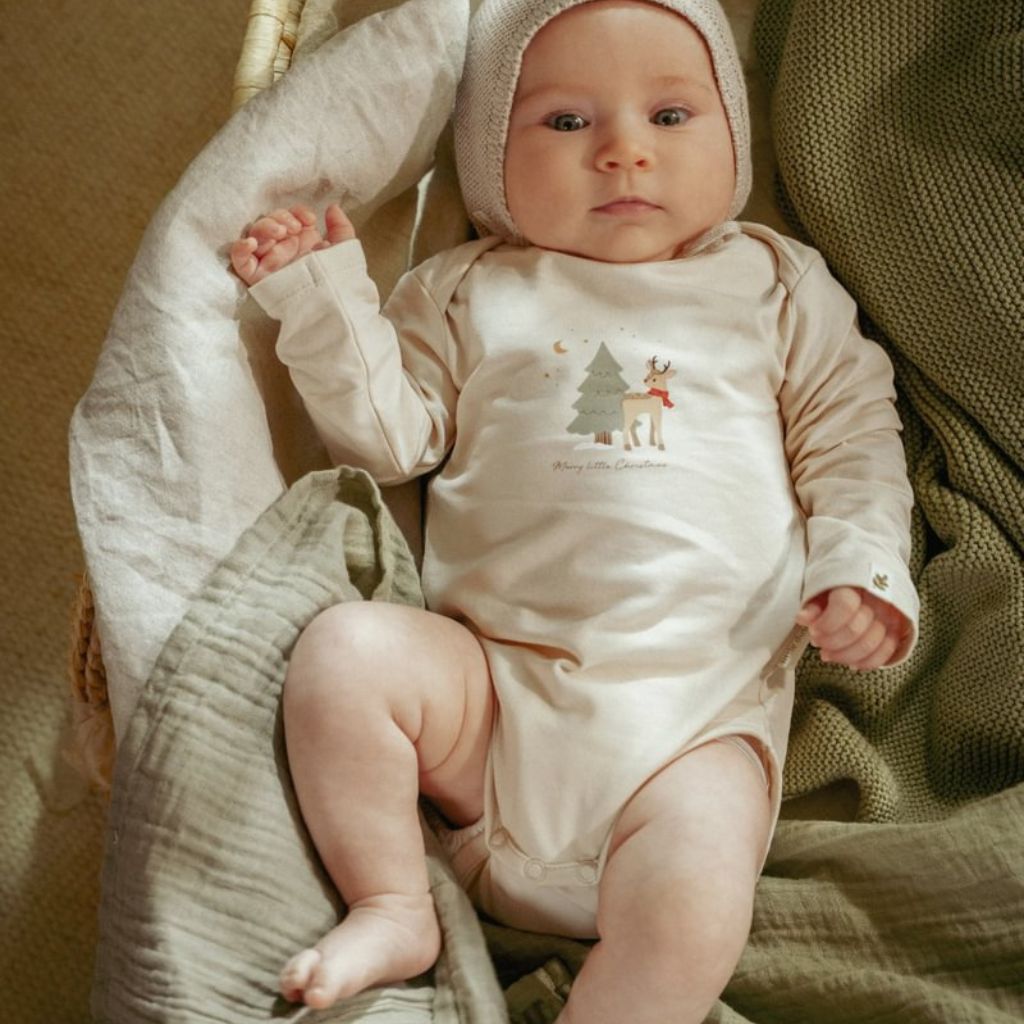 Little Dutch Romper lange mouw Little Christmas 50/56 - 2 stuks