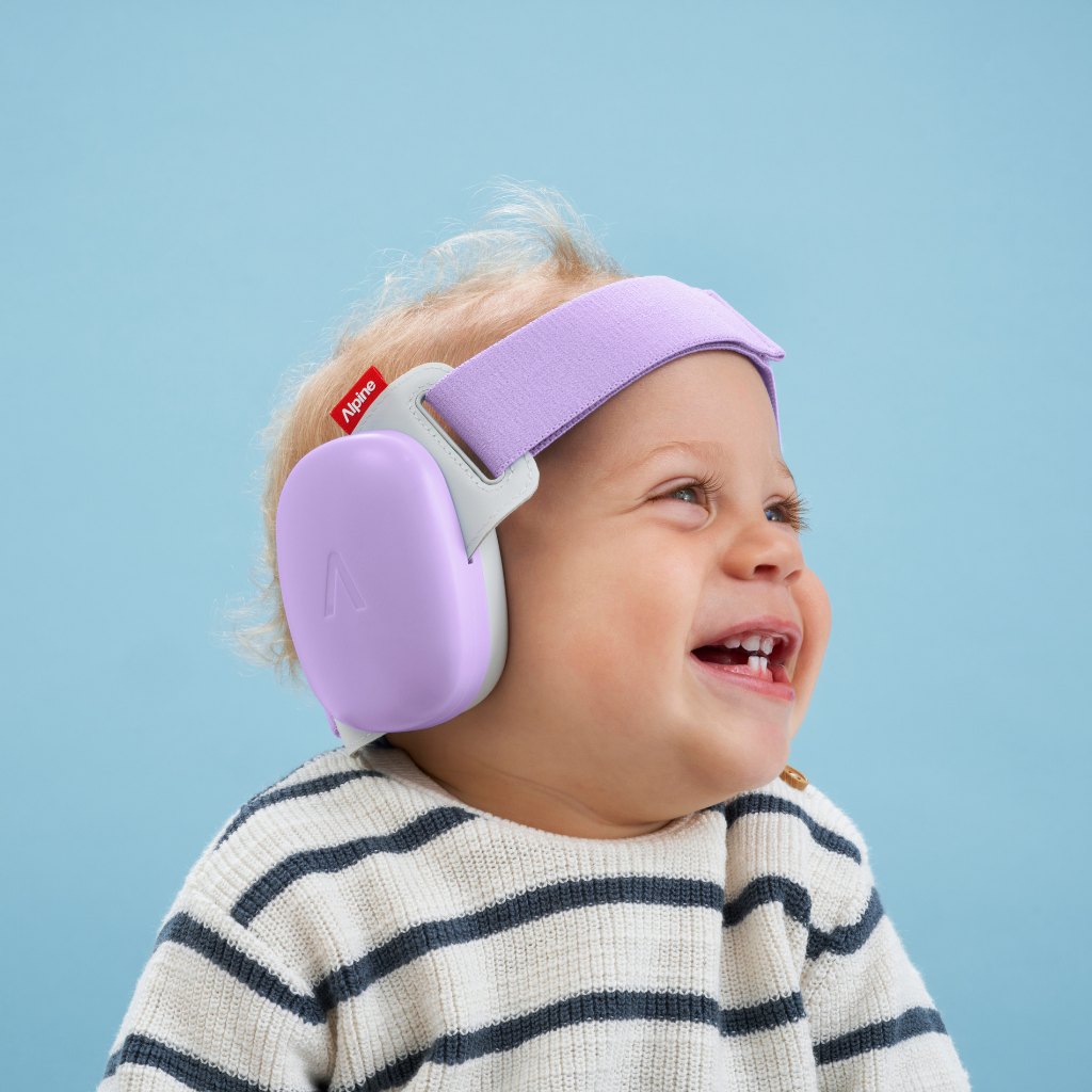 Alpine Casque antibruit Muffy Baby Purple