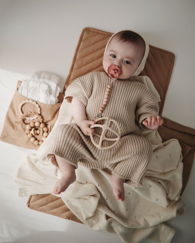 Mushie Verzorgingsmatje Natural