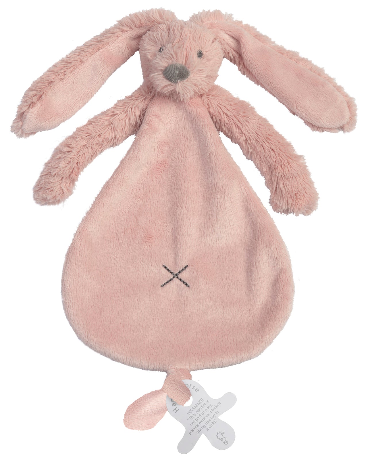 Happy Horse Doudou Lapin Richie Vieux Rose 25 cm