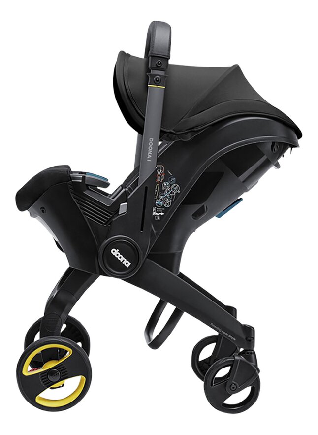 Doona Omvormbare draagbare autostoel Infant Nitro Black Groep 0+