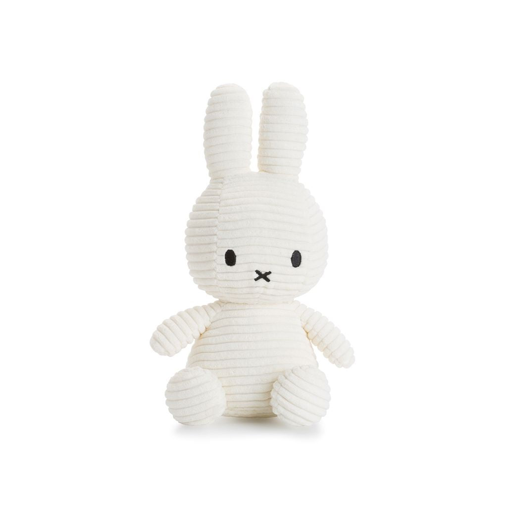 Knuffel Ribfluweel Nijntje Offwhite 23 cm