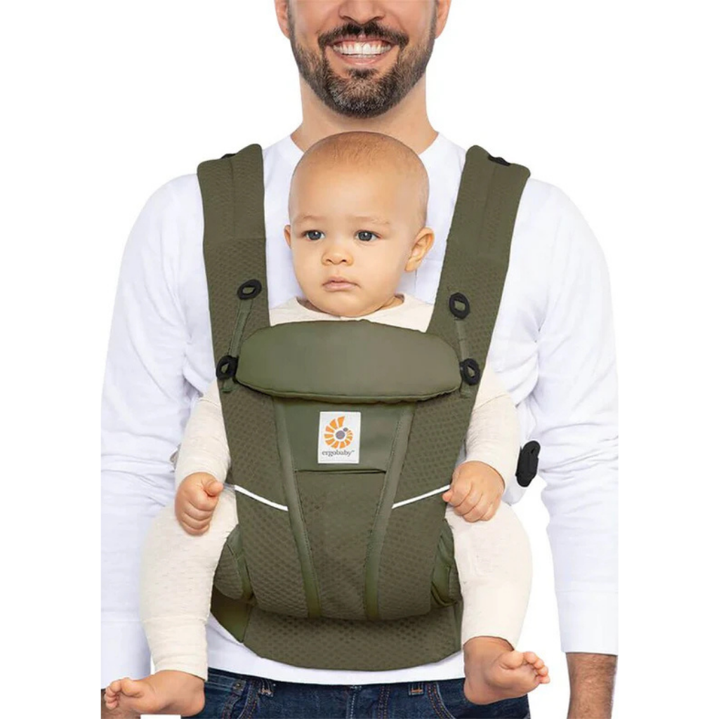 ERGObaby Porte-bébé combiné Omni Breeze Olive Green