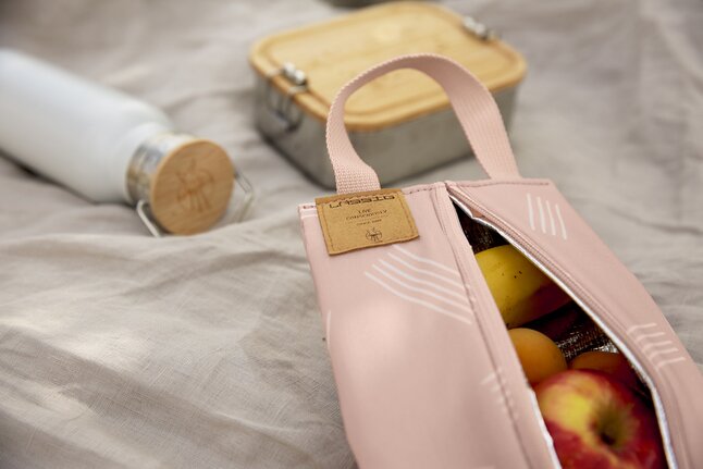 Lässig Sac isotherme Insulated Pouch Stripes rose