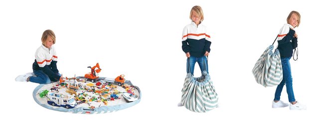 Play&Go Opbergzak/Speeldeken Soft groen