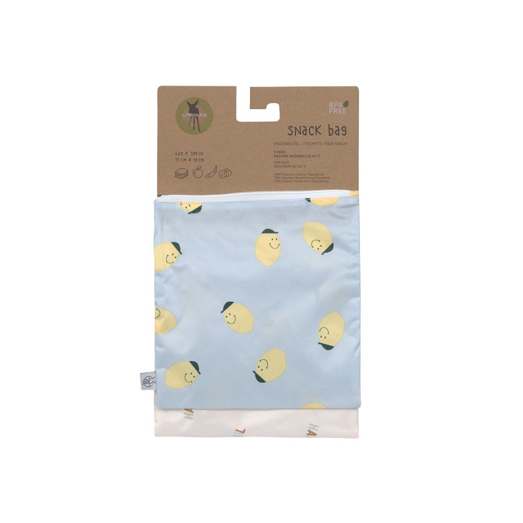 Lässig Snackzakje Happy Fruits Lemon - 2 stuks
