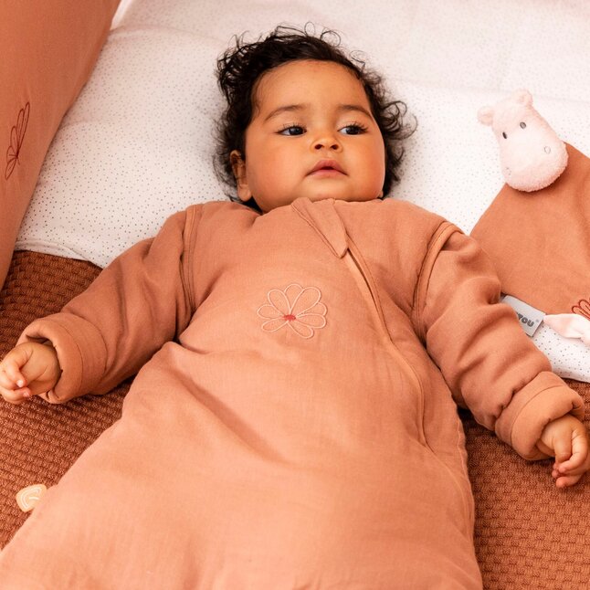 Nattou Sac de couchage d'hiver Susie & Bonnie rouille 70 cm