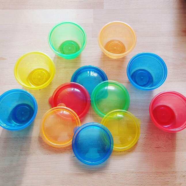 Nûby Pot de conservation 118 ml - 6 pièces