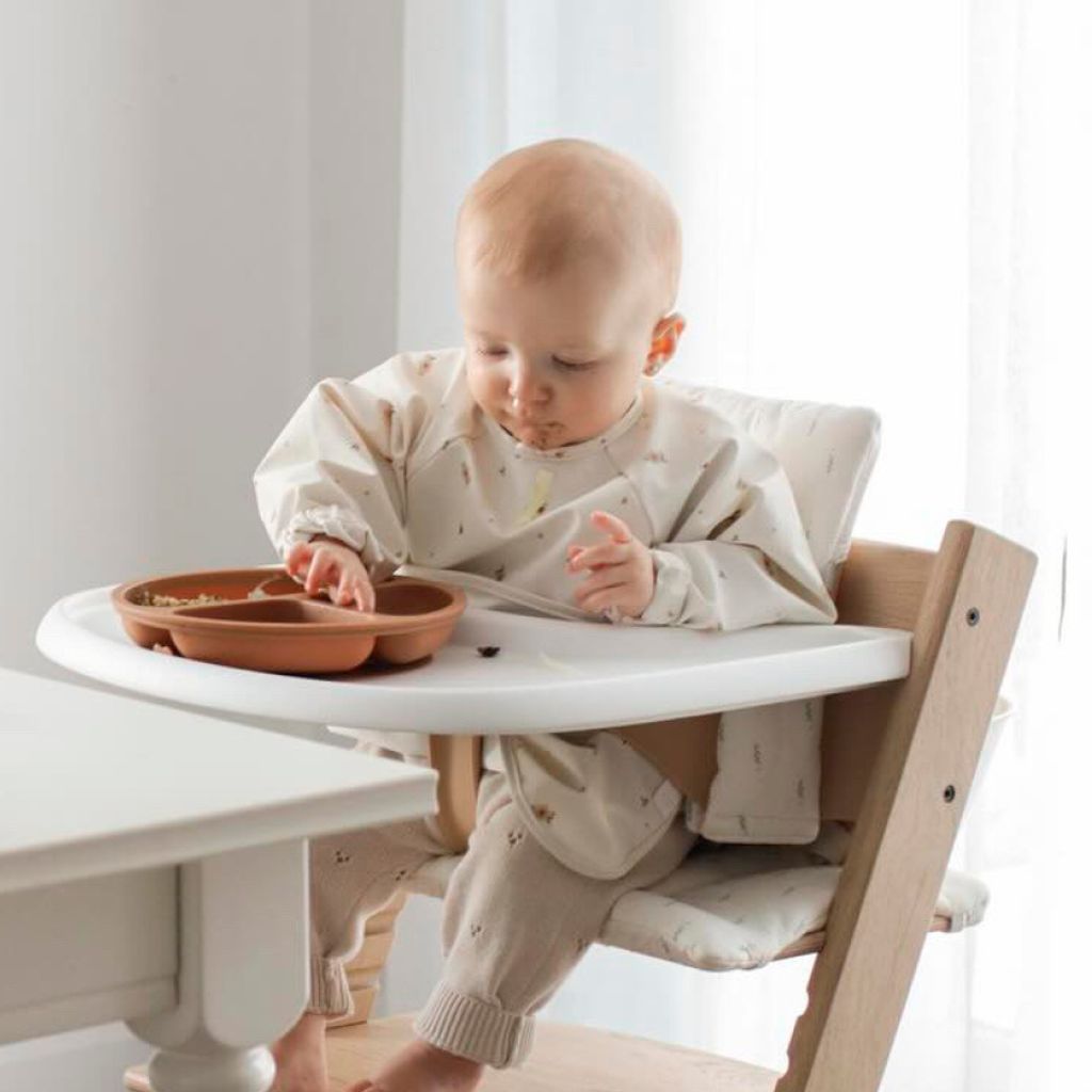 Stokke® Eetstoel Tripp Trapp® + Baby Set² + eettablet Naturel