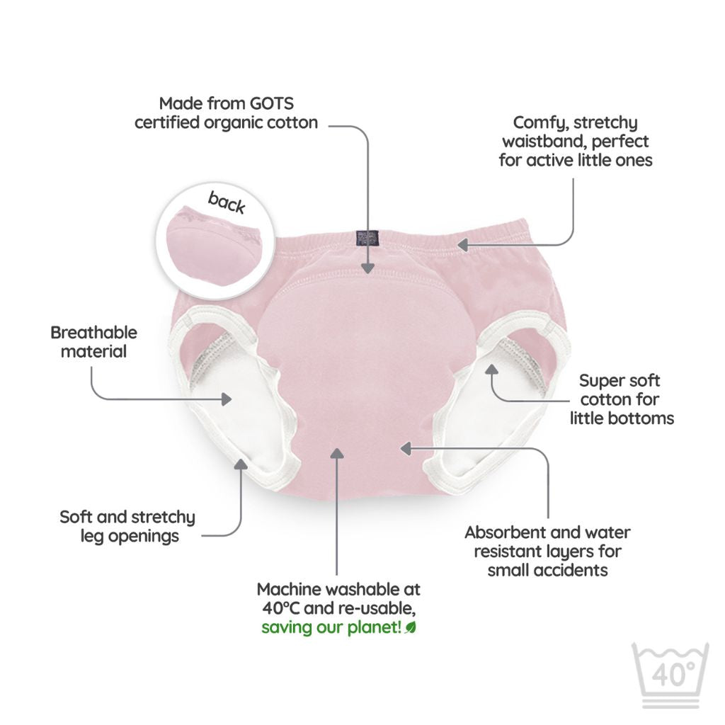 My Carry Potty Culotte d’apprentissage rose blush 2-3 ans