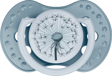 Difrax Fopspeen + 6 maanden LOVI Dynamic Botanic Blue/Green - 2 stuks