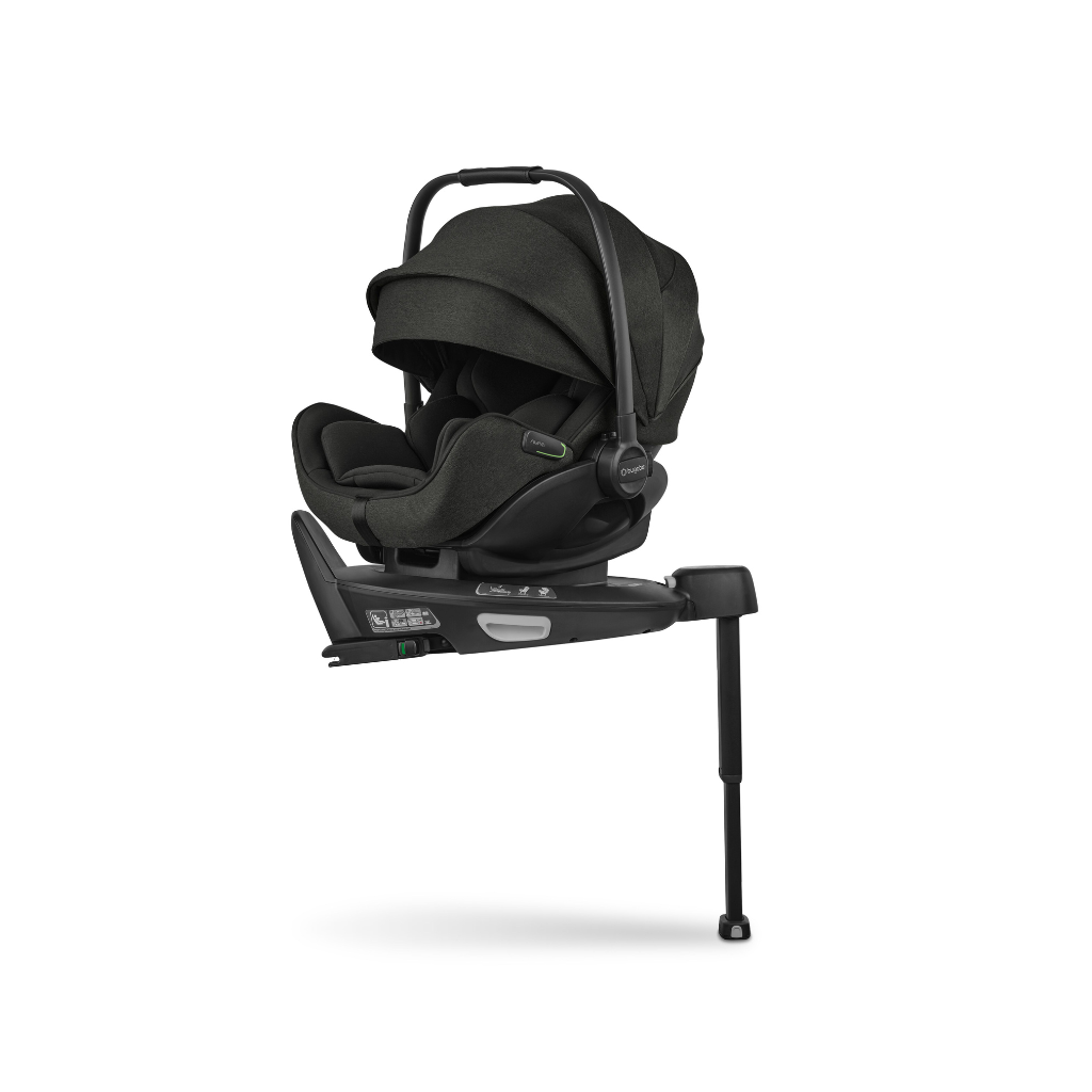 Bugaboo Draagbare autostoel Otter by Nuna R129 Groep 0+ Mineral Washed Black