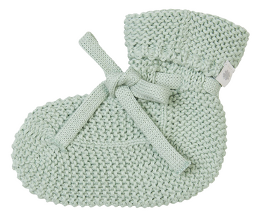 Noppies Sokken Booties Nelson Light Green 0-12 maanden