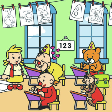 Bumba Livre de coloriage à l’eau Bleu