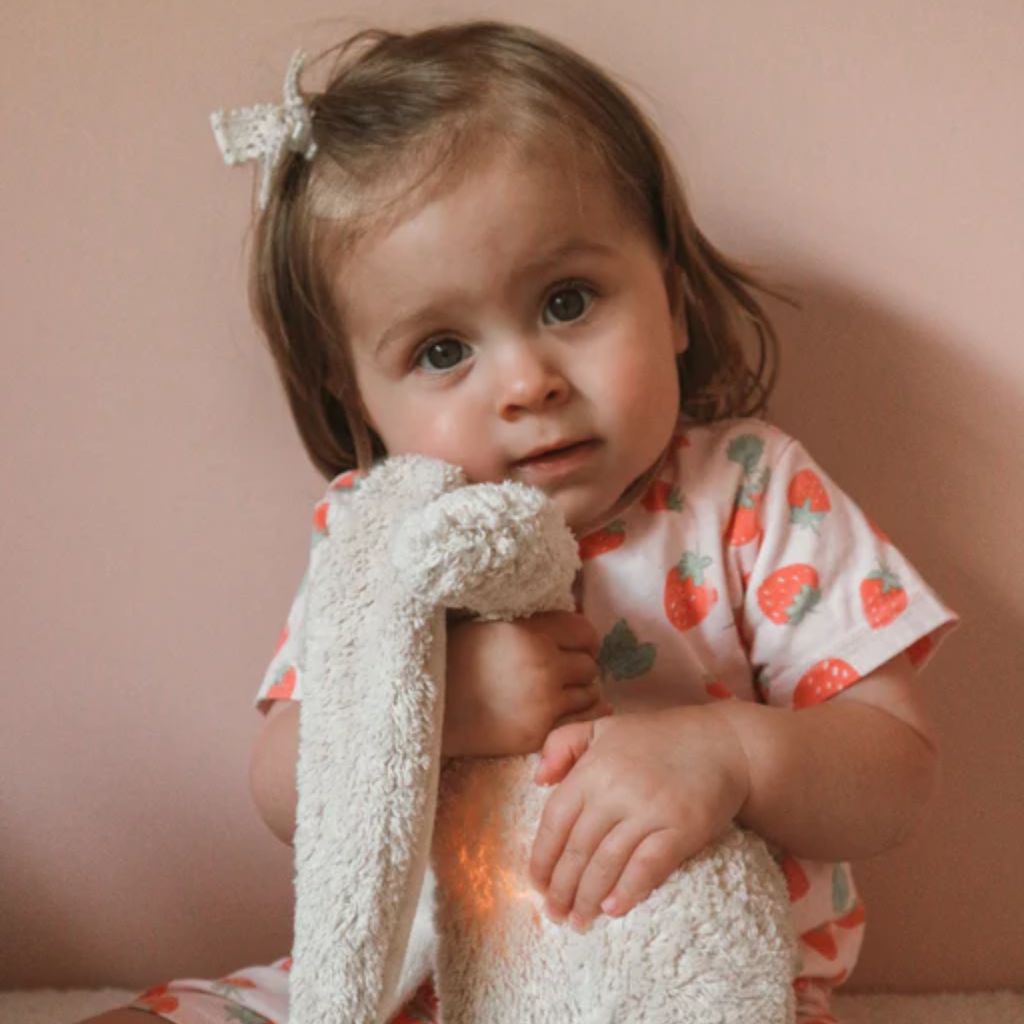 Knuffel met licht en geluid The Humming Bunny Sand Natur 2.0