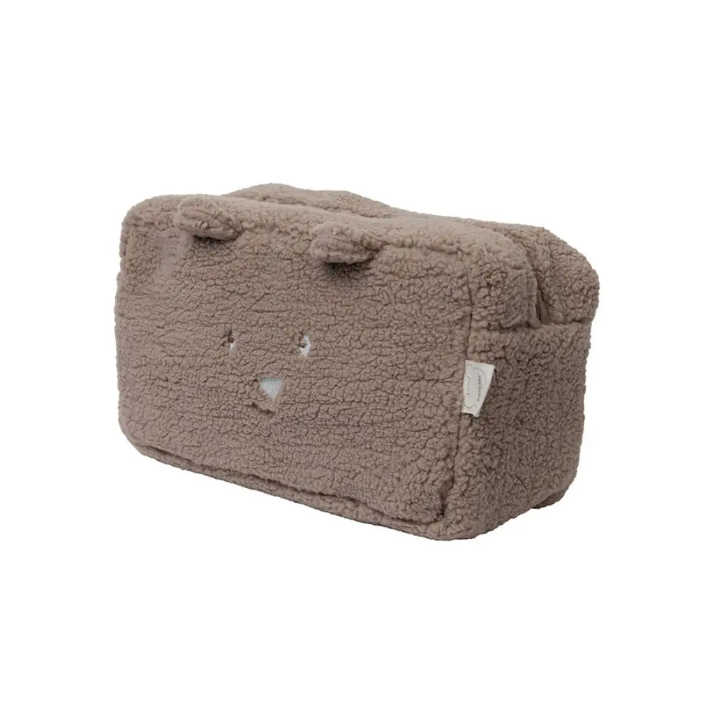 Pericles Trousse de toilette ours chocolat