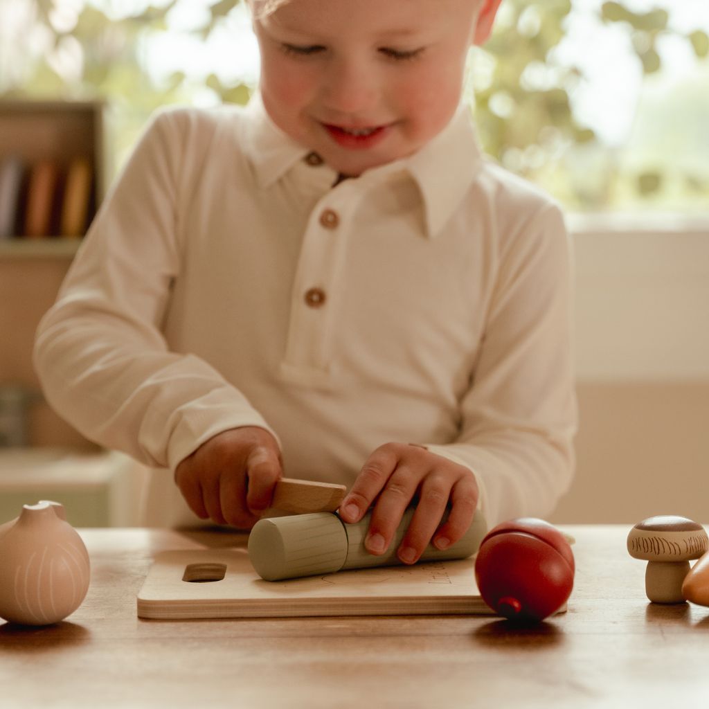 Little Dutch Légumes à découper en bois