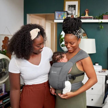 ERGObaby Porte-bébé ventral Embrace Washed Black