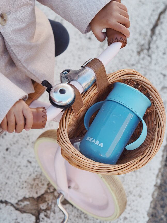 Béaba Gobelet d'apprentissage 360° bleu 340 ml