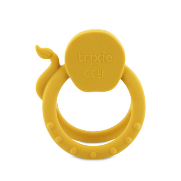 Trixie Baby Sensorische bijtring Mr. Lion geel