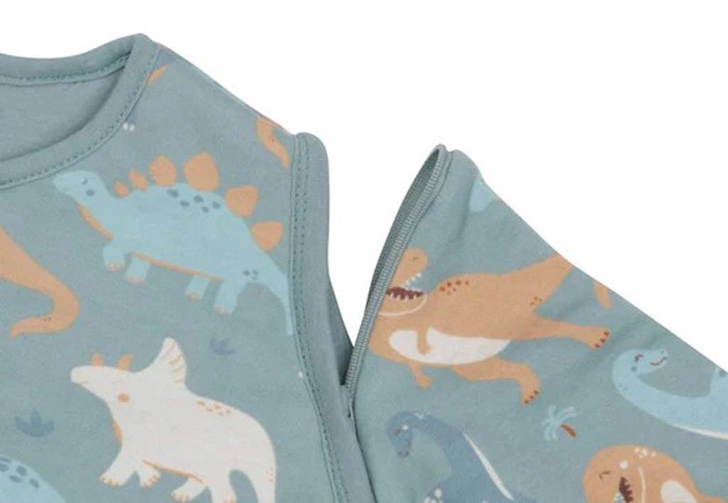 Jollein 4-seizoen slaapzak met afneembare mouwen Roarsome 90 cm