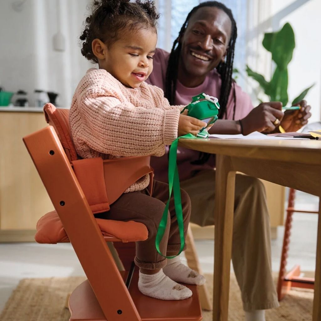 Stokke® Coussin réducteur pour chaise haute Tripp Trapp® Classic Terracotta