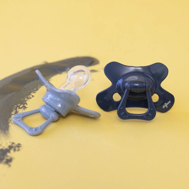 Difrax Sucette + 6 mois Natural Pure Collection Stone