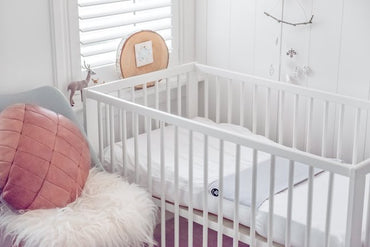 Fedde&Kees Drap pour lit Nunki gris clair Lg 60 x L 120 cm