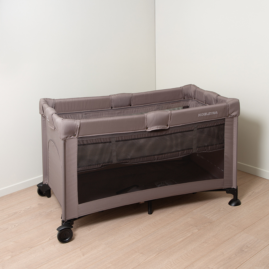 Koelstra Reisbed Travelsleeper T5 met verstelbare bodem Truffle Grey