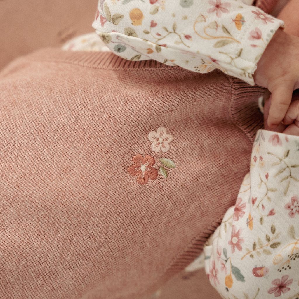 Little Dutch My Fairy Garden Gebreide jumpsuit Pink