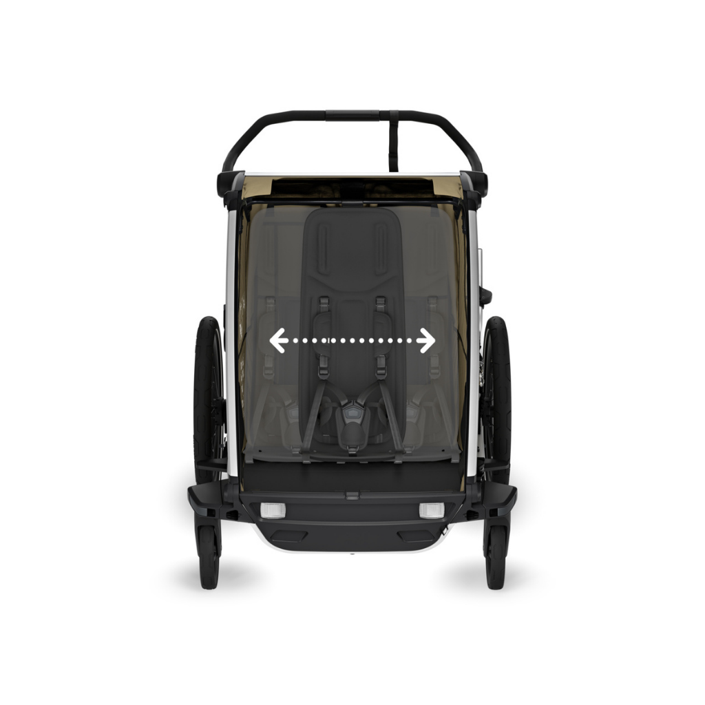 Thule Fietskar Chariot Cross double Faded Khaki