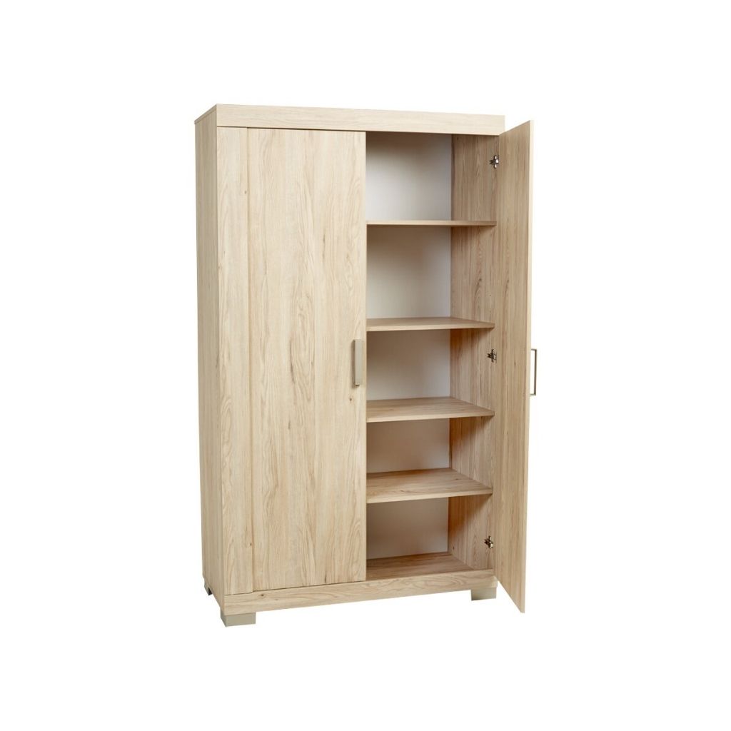 Transland Armoire 2 portes Tyra Naturel