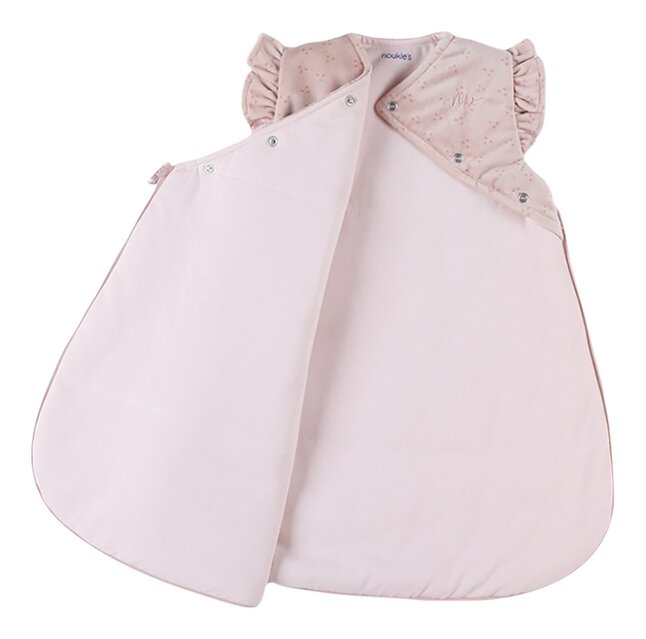 Noukie's Sac de couchage d'hiver Popsie, Gigi & Louli - Libellule Louli 50 cm rose poudré