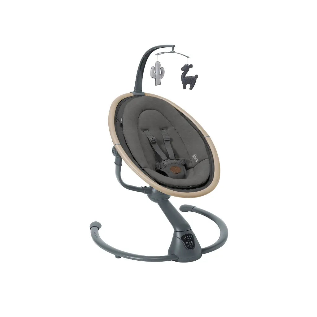 Maxi-Cosi Elektrische Babyswing Cassia Beyond Graphite Eco