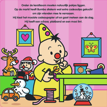 Bumba Livre en carton à volets - Le compte à rebours jusqu’à Noël