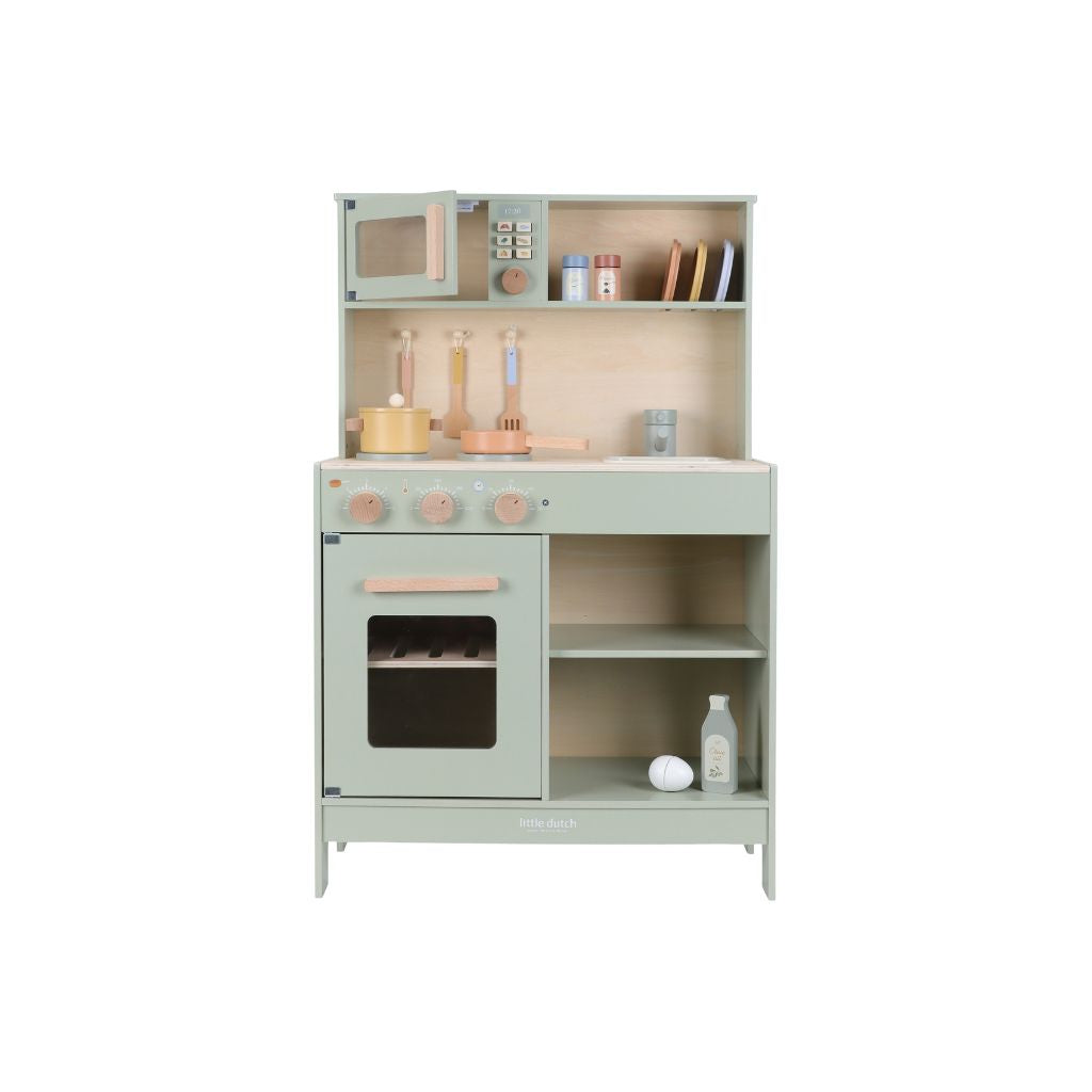 Little Dutch Houten speelkeuken mint